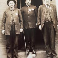 Early 1900s Tom Haydon, Chief A. M. Smith and Lacy Stolts
